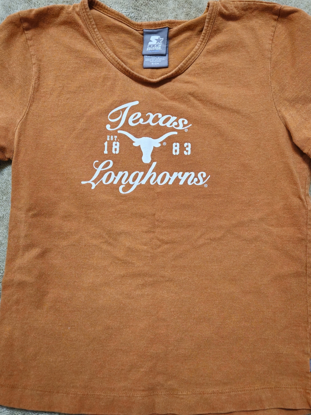 STARTER Orange Texas Longhorns Long Sleeve Tee